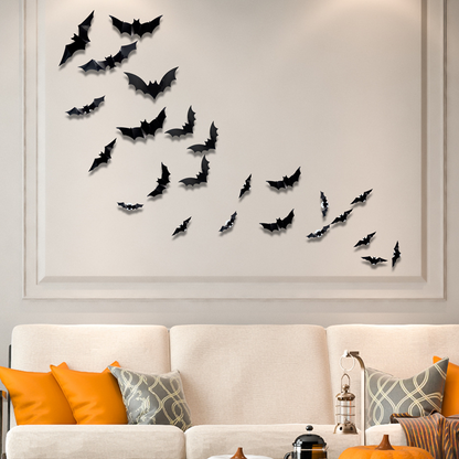 🦇✨ Applique murale LED 3D chauve-souris — Déco unique & lumière stylée ! 💡 Achetez-en plus, économisez davantage !