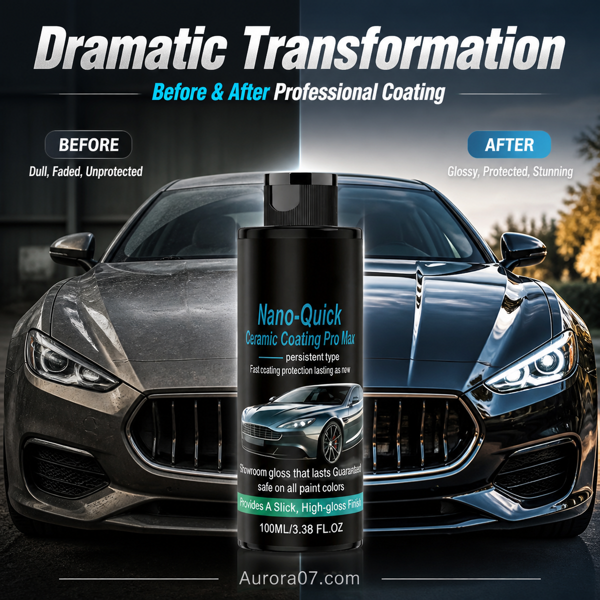 🚗 SCONTO DEL 50% A TEMPO LIMITATO! 💥 Goitali® Spray Nano Ceramico Alta Lucentezza – Idrorepellente, Lunga Durata, Applicazione Facile ✨