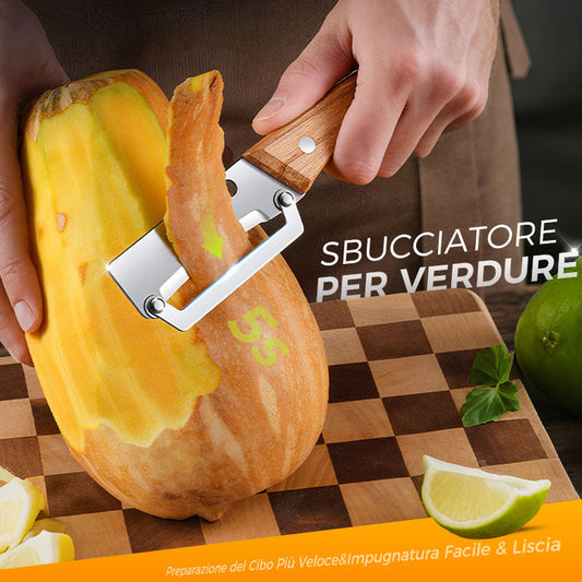🥕 1 ACHETÉS, 1 OFFERT! 🔪 Épluche-Légumes Multifonctionnel – Lame en Acier Inoxydable, Manche Ergonomique & Idéal Pour Fruits & Légumes ✨