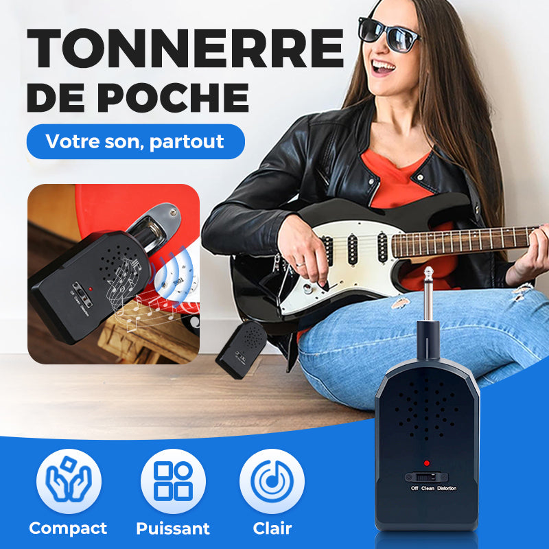 Kit de Mini Amplificateur de Guitare Portable