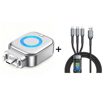 🌞⚡ PROMO FLASH 50% ! Chargeur Rapide 140W avec Arrêt Automatique IA – USB-C PD 3.1, Protection Intelligente, Voyant Lumineux, Compatible iPhone, MacBook, Tablettes 🔋