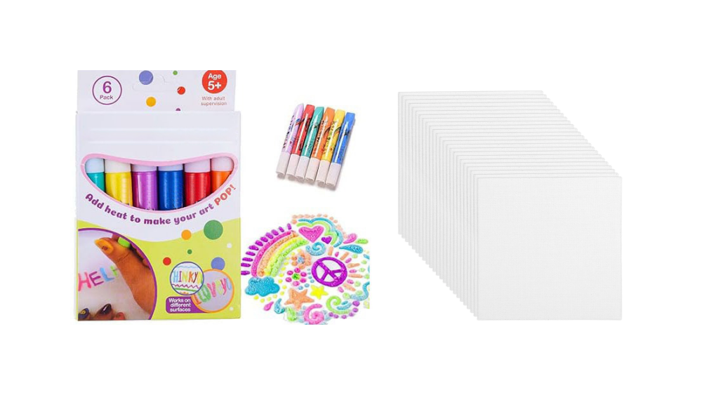 🎄🖊️ Stylos Bubble Popcorn 3D — Dessins Gonflés Magiques