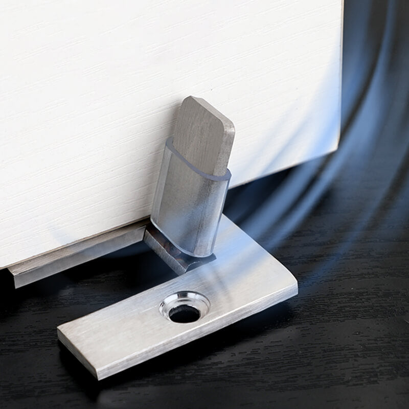 Butée de porte en acier inoxydable – Installation facile