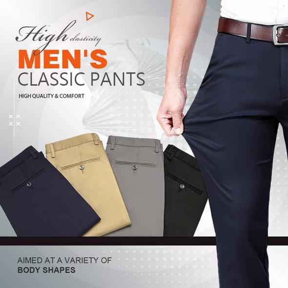 📣👉2026 Pantalon classique stretch pour homme nouvellement amélioré