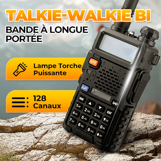 📢📢60% de réduction !!!🔥Radio amateur UV-5R longue portée UV5R Radio bidirectionnelle double bande Walkie