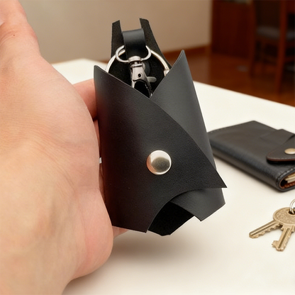 🔥Offre spéciale Noël à durée limitée : 50 % DE RÉDUCTION !!!🔥🦇Porte-monnaie en cuir fait main en forme de chauve-souris