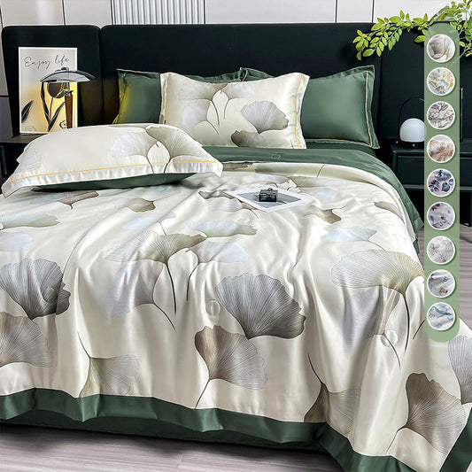 🛏️ Élégance Fraîche & Style Naturel – -60 % sur Notre Linge de Lit 4 Pièces