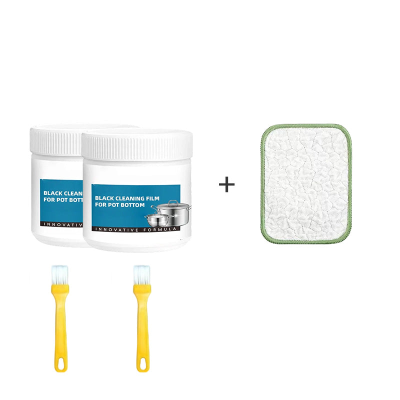 🍳 ACHETEZ 2 - RECEVEZ 1 GRATUIT ! 🔥 Pâte Dissolvante Résidus Brûlés - Nettoyage Profond pour Casseroles/Plats sans Rayurer, Élimine Graisse et Carbonisation en 5 Min 🧽✨