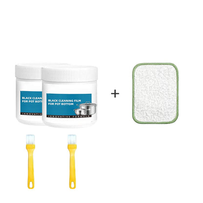 🍳 ACHETEZ 2 - RECEVEZ 1 GRATUIT ! 🔥 Pâte Dissolvante Résidus Brûlés - Nettoyage Profond pour Casseroles/Plats sans Rayurer, Élimine Graisse et Carbonisation en 5 Min 🧽✨