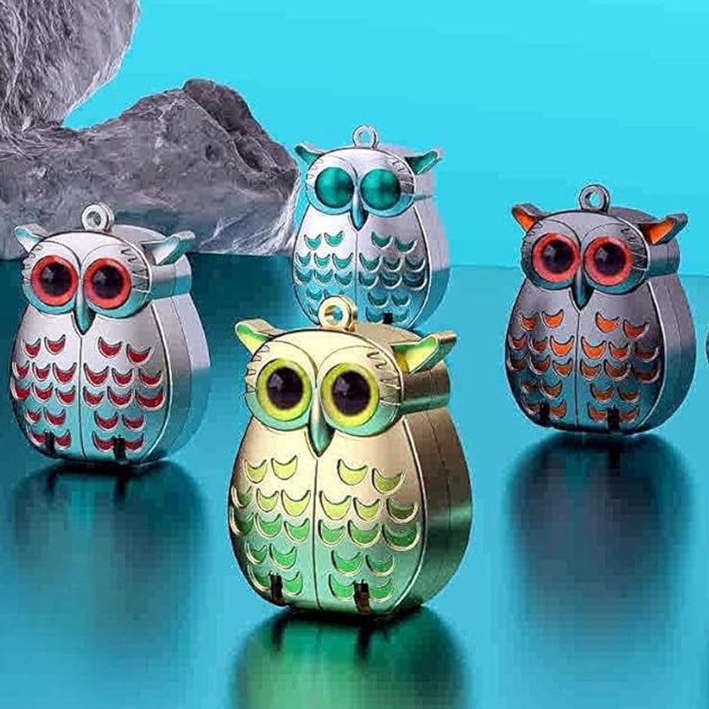 💥Mini coupe-ongles pliable en acier inoxydable en forme de chouette