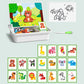 🧩 50% DE RÉDUCTION ! 🎨 Boîte à Puzzle Magnétique Enfant - Jeu Éducatif avec Planche à Dessin et Pièces Colorées 🖍️📦