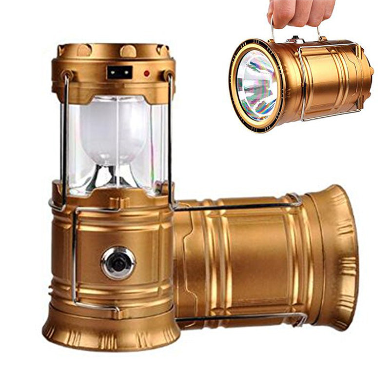 💡 Lanterne de camping solaire pliable