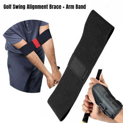 🏌️ Ensemble Correcteur de Poignet & Bandeau de Bras pour Entraînement au Golf – À Moitié Prix ! ⛳️✨ 💪 Améliorez Votre Swing & Précision Facilement !