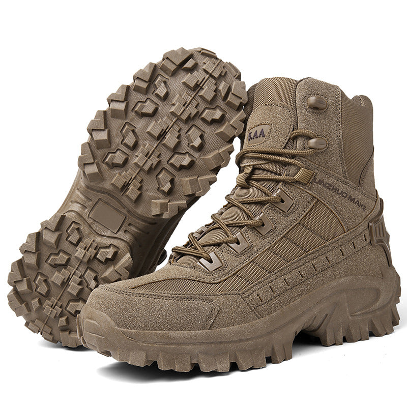 🥾50 % de réduction – Offre spéciale!🔥Bottes de sport tactiques montantes💧Imperméables & antidérapantes, durabilité améliorée
