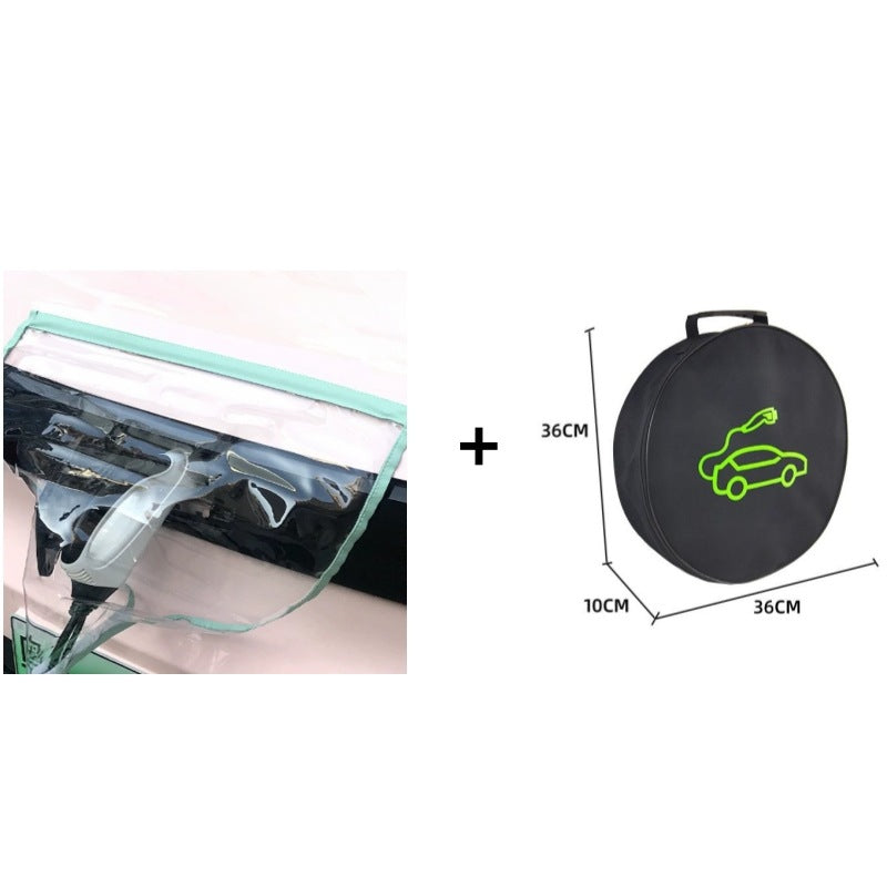 🚗⚡🔥-50% ! Cache de port de charge magnétique étanche pour véhicule électrique, protection efficace💧
