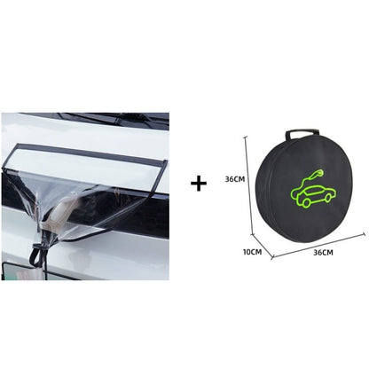 🚗⚡🔥-50% ! Cache de port de charge magnétique étanche pour véhicule électrique, protection efficace💧