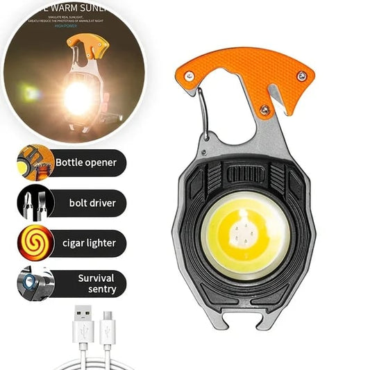 🔥 HOT SALE - Lampe de poche multifonctionnelle sur porte-clés