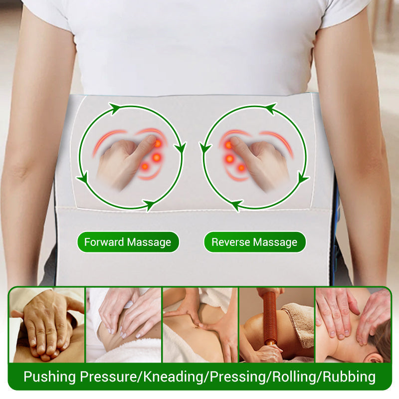 🎊 Élimine Toute Votre Fatigue en un Rien de Temps 🎊 Oreiller de Massage Pétrissage Profond Multifonctionnel avec Chaleur