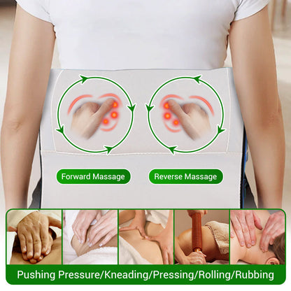 🎊 Élimine Toute Votre Fatigue en un Rien de Temps 🎊 Oreiller de Massage Pétrissage Profond Multifonctionnel avec Chaleur