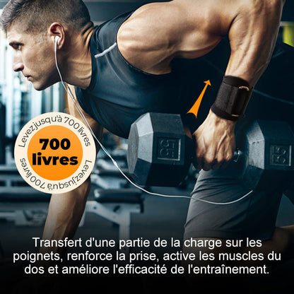 🔥Réduction limitée à 49%🔥Sangles de Poignet Robustes à Crochets pour Haltérophilie