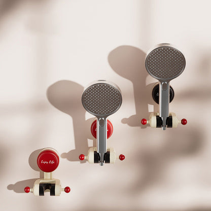 🚿🌟 Support de Douche à Ventouse Réglable - Installation Sans Perçage, Orientation 360° 💦✨