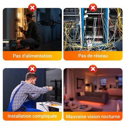 🤩🌹🌹Mini Caméra de Surveillance HD Intelligente avec Vision Nocturne