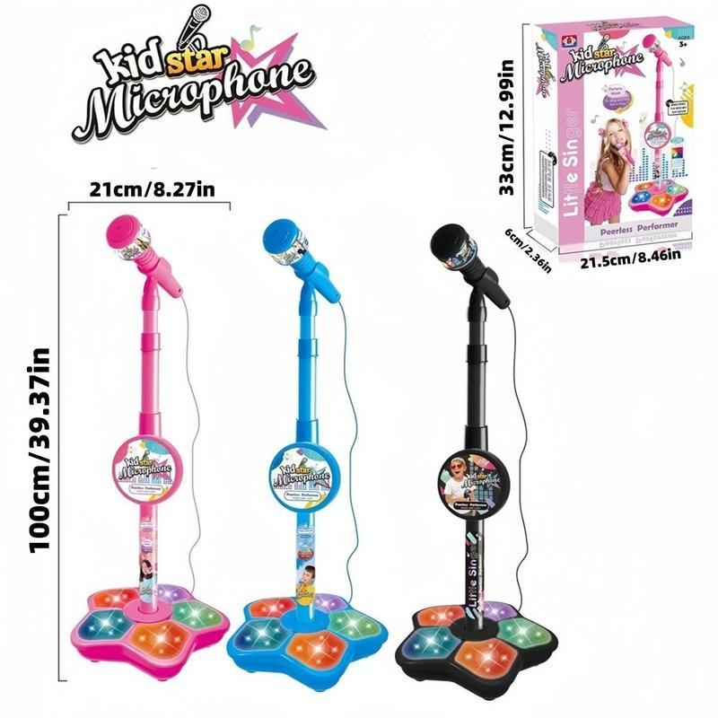 🎄🎉 Offre spéciale Noël : 50 % de réduction ✨ Microphone karaoké pour enfants avec lecteur de musique lumineux — Le cadeau idéal pour vos petits