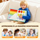 🏆VENTE DU DERNIER JOUR 50 % DE RÉDUCTION💖Puzzle de livre de fractions magnétiques pour enfants