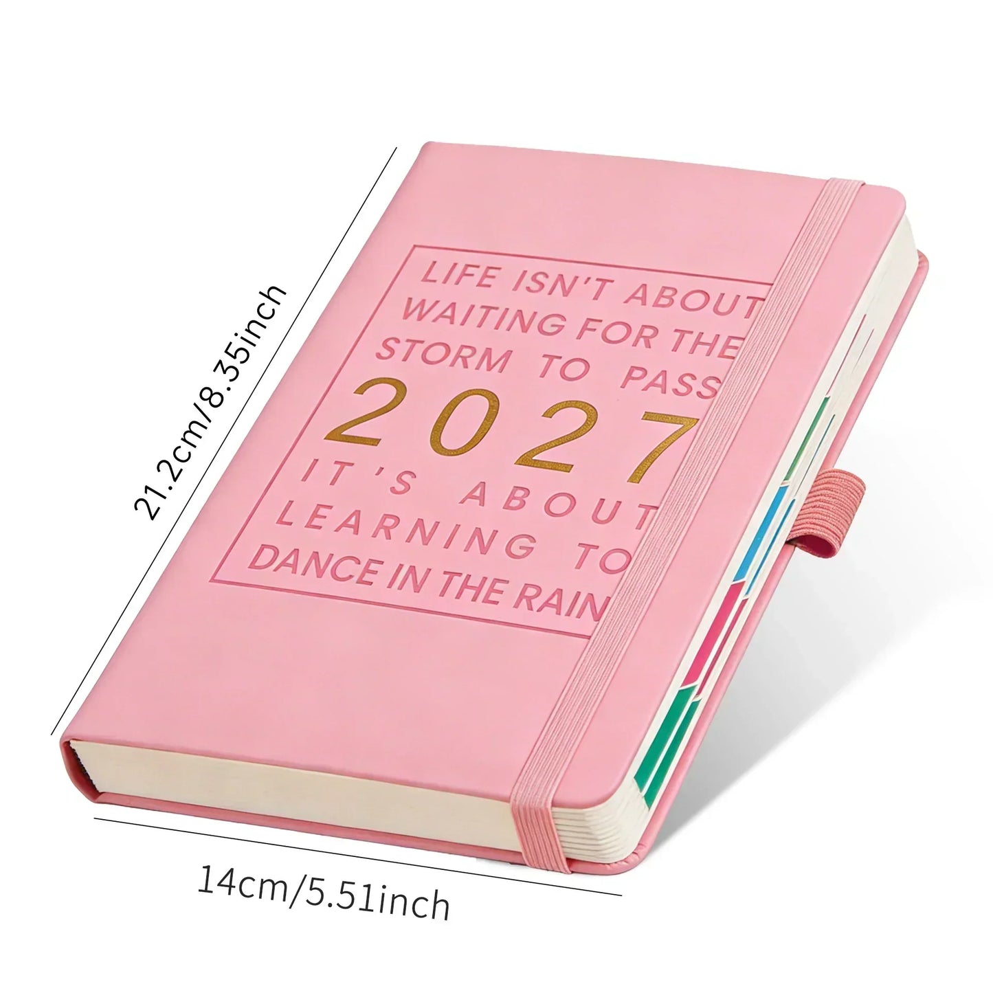 📅 PROMO FLASH : 50% DE RÉDUCTION ! 📓 Carnet-Calendrier 2027 – A5 – Une Page par Jour & Dates Imprimées for Notes Quotidiennes & Organisation ✨