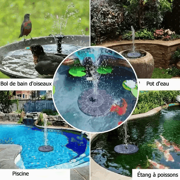 💥Fontaine d'eau à énergie solaire
