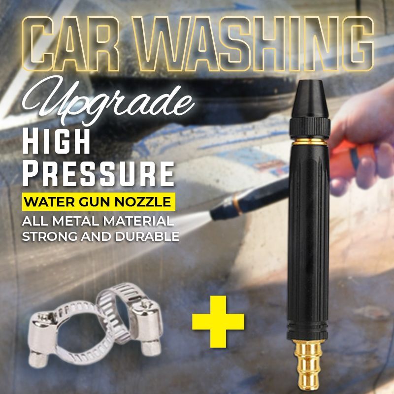 🚿 49% de réduction – Pistolet à Eau Haute Pression pour Lavage Auto & Jardin ! 💦🚗 10x Plus Puissant, 8 Modes d’Arrosage & Corps Métallique Ultra-Durable