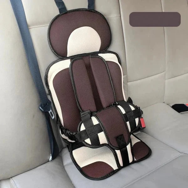 🚗 Siège Auto Portable pour Enfant — Harnais 5 Points, Coton + Polyester, Léger 360 g, 0–12 Ans, 10 Couleurs ✨