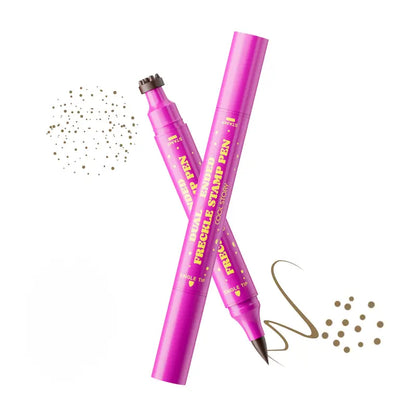 🌟✨ PROMO FLASH 50% ! Stylo Tampon à Taches de Rousseur & Eyeliner – Résistant à l'Eau, Résultat Réaliste, Parfait pour Quotidien & Cosplay 🎭