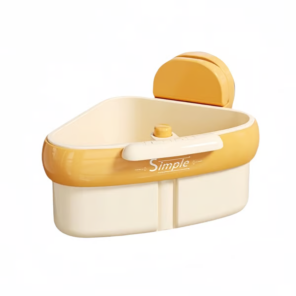 ✨💦Support d'angle d'évier à ventouse