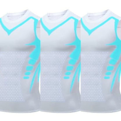 🎉 Gilet de maintien ionique – Compression et rafraîchissement – Gainage corporel et sans manches – Invisible sous les vêtements 🕶️