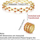 💕50% de réduction🎁Cadeau parfait : Bracelet transformable avec breloque CZ étincelante 💎