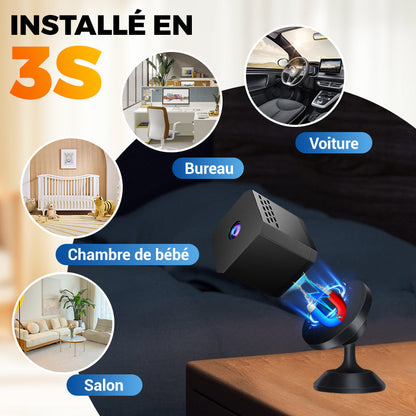 🤩🌹🌹Mini Caméra de Surveillance HD Intelligente avec Vision Nocturne