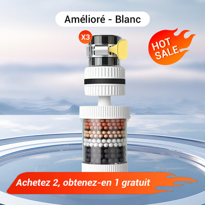 📢💧Filtre de Robinet Amélioré et en Coton PP – Améliorez la Qualité de Votre Eau du Robinet