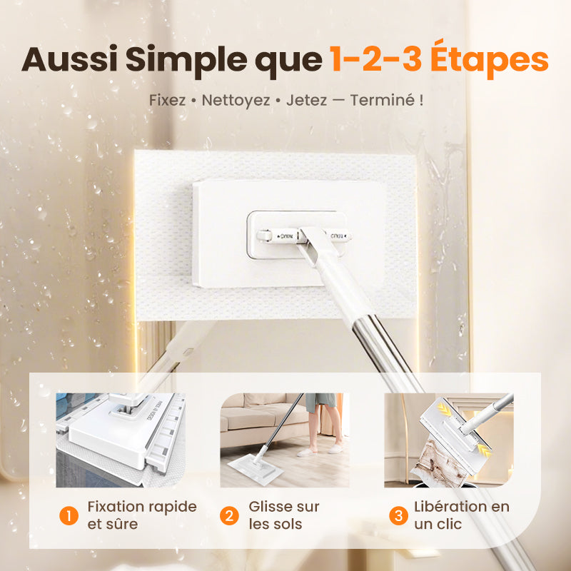 🎁55 % de réduction🧹✨ Balais à poussière jetables avec 50 à 250 lingettes – pratiques et efficaces💥🌟