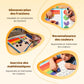 🏆VENTE DU DERNIER JOUR 50 % DE RÉDUCTION💖Puzzle de livre de fractions magnétiques pour enfants