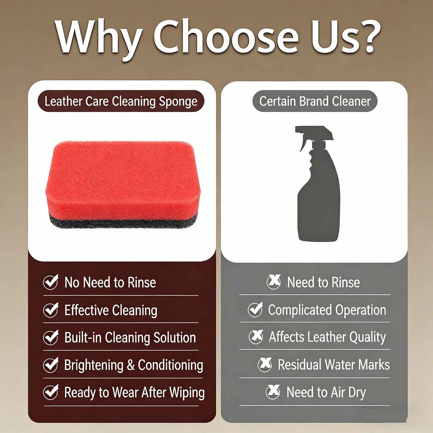 🚀Seulement 4,90 € chacun✨ Brosse multi-usage pour le soin de l'huile du cuir🪮 - Répare sans effort les rayures du cuir 🧼