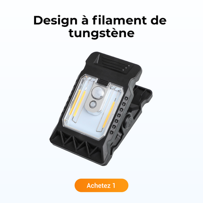 Lampe Solaire à Clip Extérieur avec Détecteur de Mouvement