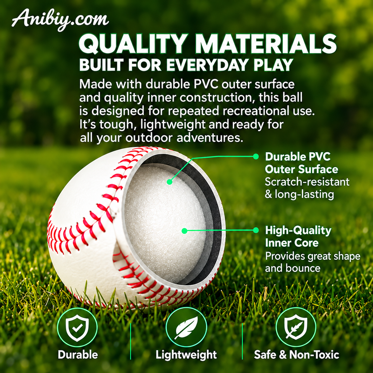 Glow-in-the-Dark Baseball &amp; Softball – Light Up Your Game, Day or Night!