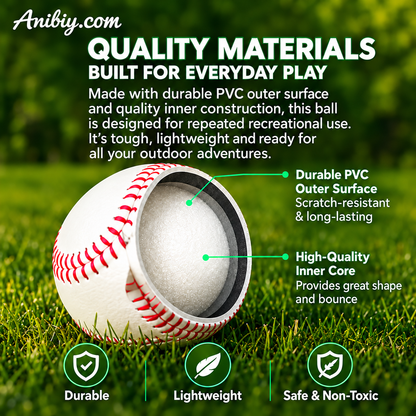 Glow-in-the-Dark Baseball &amp; Softball – Light Up Your Game, Day or Night!