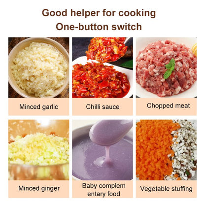 🔥SOLDE FLASH -50%🔥 Hachoir Électrique Multifonction Mini Sans Fil