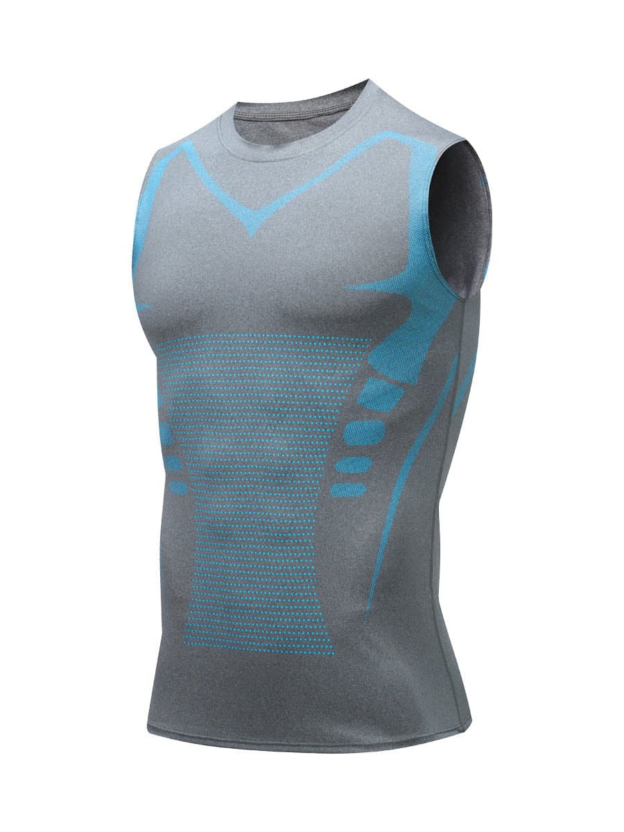 🎉 Gilet de maintien ionique – Compression et rafraîchissement – Gainage corporel et sans manches – Invisible sous les vêtements 🕶️