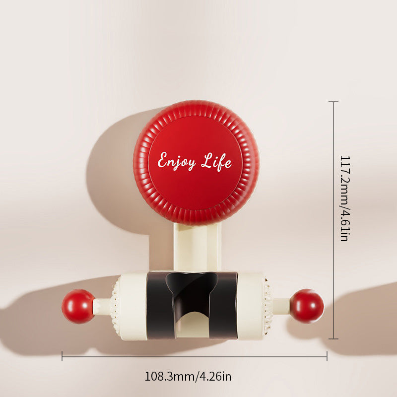 🚿🌟 Support de Douche à Ventouse Réglable - Installation Sans Perçage, Orientation 360° 💦✨