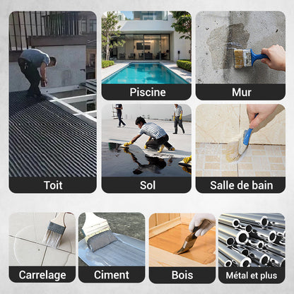 ✨ DERNIER JOUR DE SOLDES -50% ✨ Revêtement polyuréthane multifonctionnel étanche, protection durable, protège chaque centimètre de votre espace !