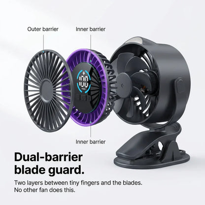 🔥 Vente d'été 🔥 DERNIER JOUR – 80 % DE RÉDUCTION ! Ventilateur de bureau turbo à affichage numérique 100 vitesses – Rechargeable et mural, ventilateur d'air pour la maison et le bureau