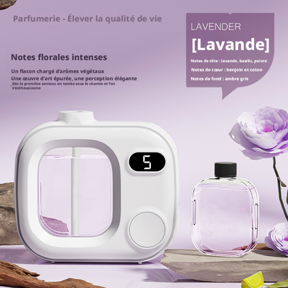🌫️💡 Diffuseur d’arômes LED intelligent, réglage de brume, lumière d’ambiance pour la maison